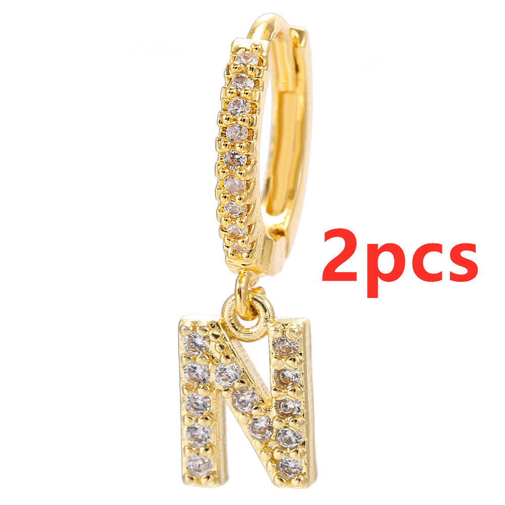 26 Letter Earrings