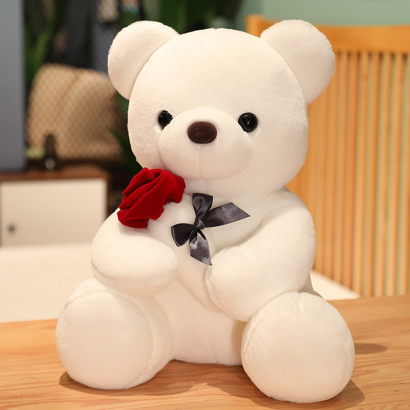 Lovely Hug Roses Teddy Bear  Valentine's Day