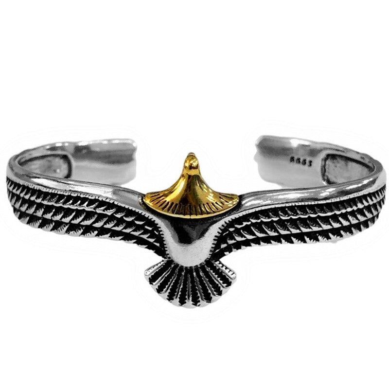 Viking Eagle Cuff Bracelet Valentines Day Gift for Men